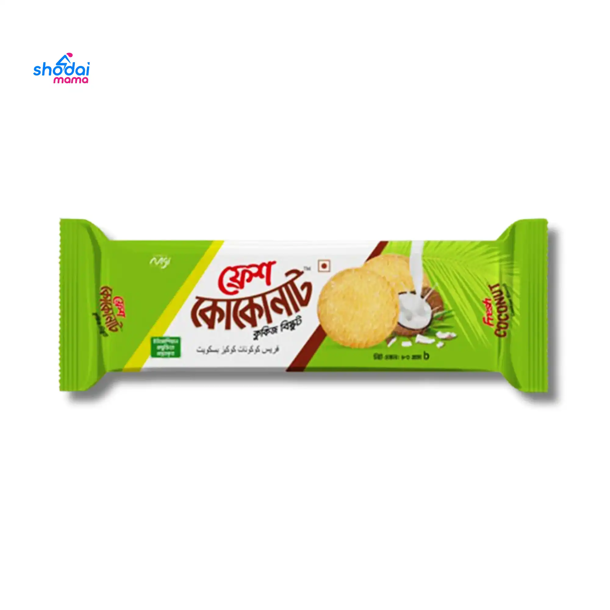 Fresh Coconut Cookies Biscuit 80gm